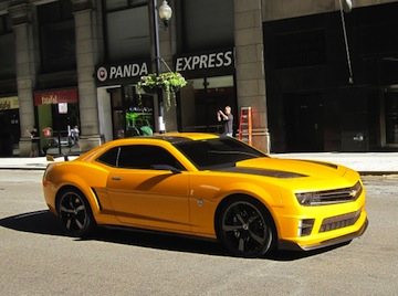 bumblebee transformers 3 car