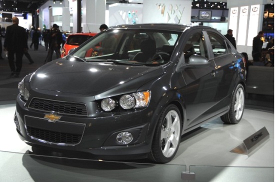 2012 Chevrolet Sonic With big horsepower and performance dominating the